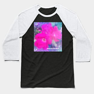 Flower Baseball T-Shirt